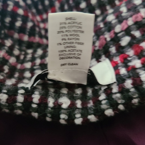 Ann Taylor LOFT Tweed Cropped jacket size 10p/8reg - Picture 6 of 7